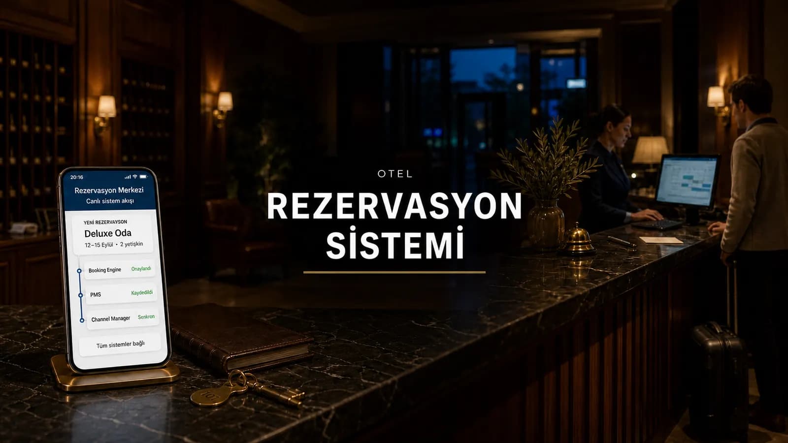 Otel Rezervasyon Sistemi Nedir? PMS, Channel Manager ve Booking Engine Farkları